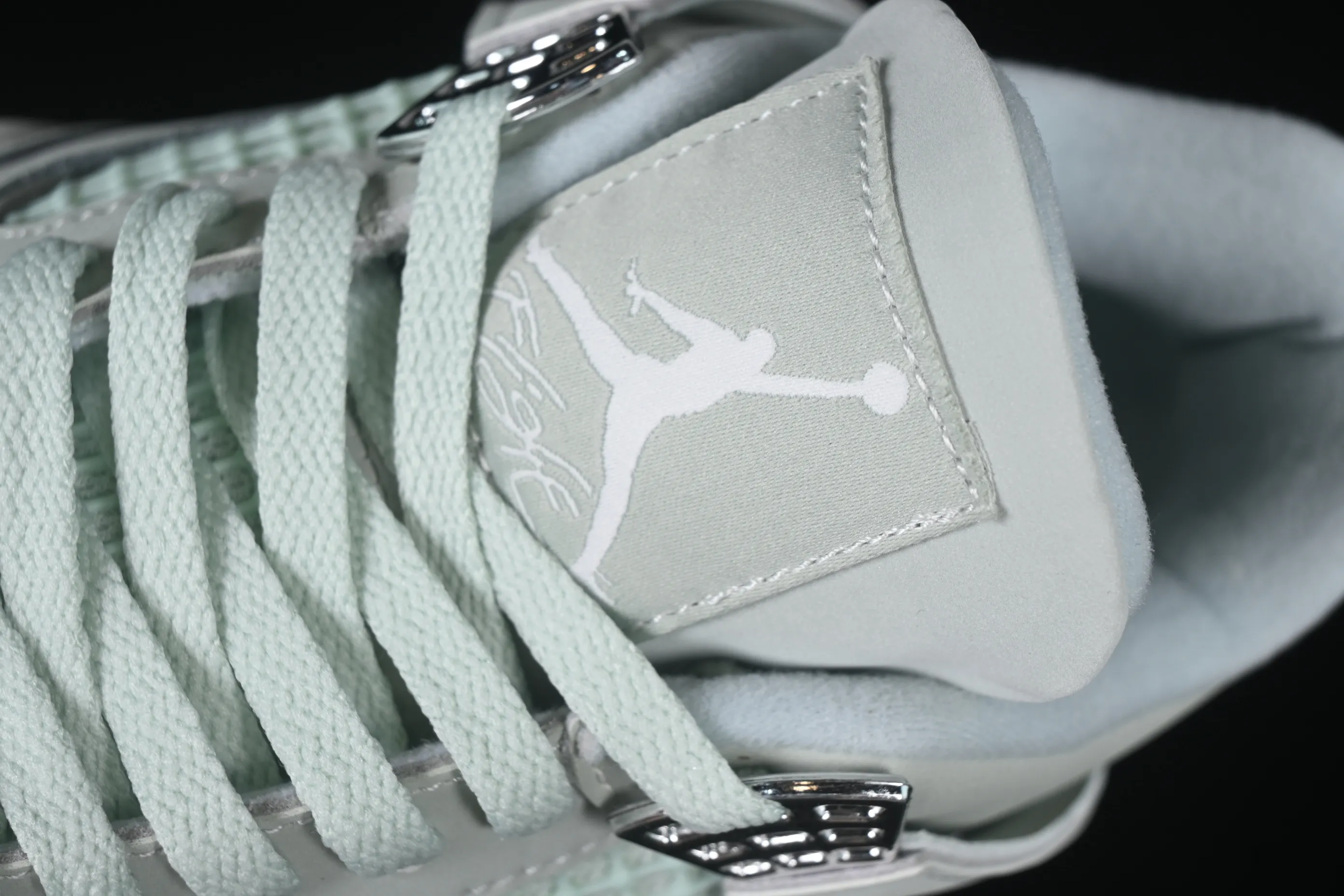 All categories Air Jordan Jordan series basketball shoes Air Jordan 4 Air Jordan 4 Retro "Abundance" AJ4 Joe 4 mint green HV0823-003